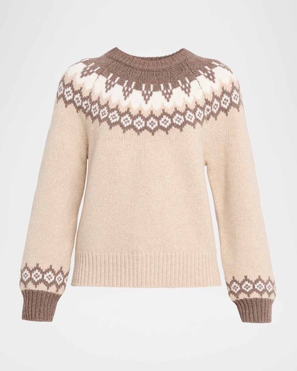 Beth Fairisle Raglan Sweater